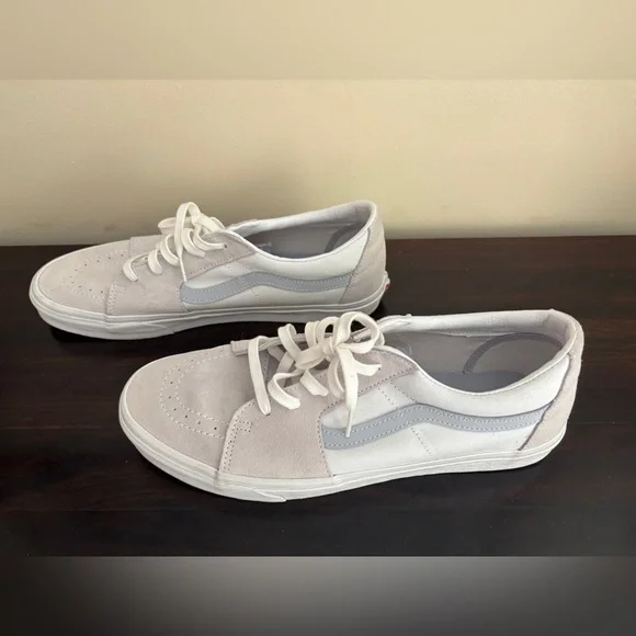 Vans Men's Gray Suede Sneakers - Picture 4 of 5